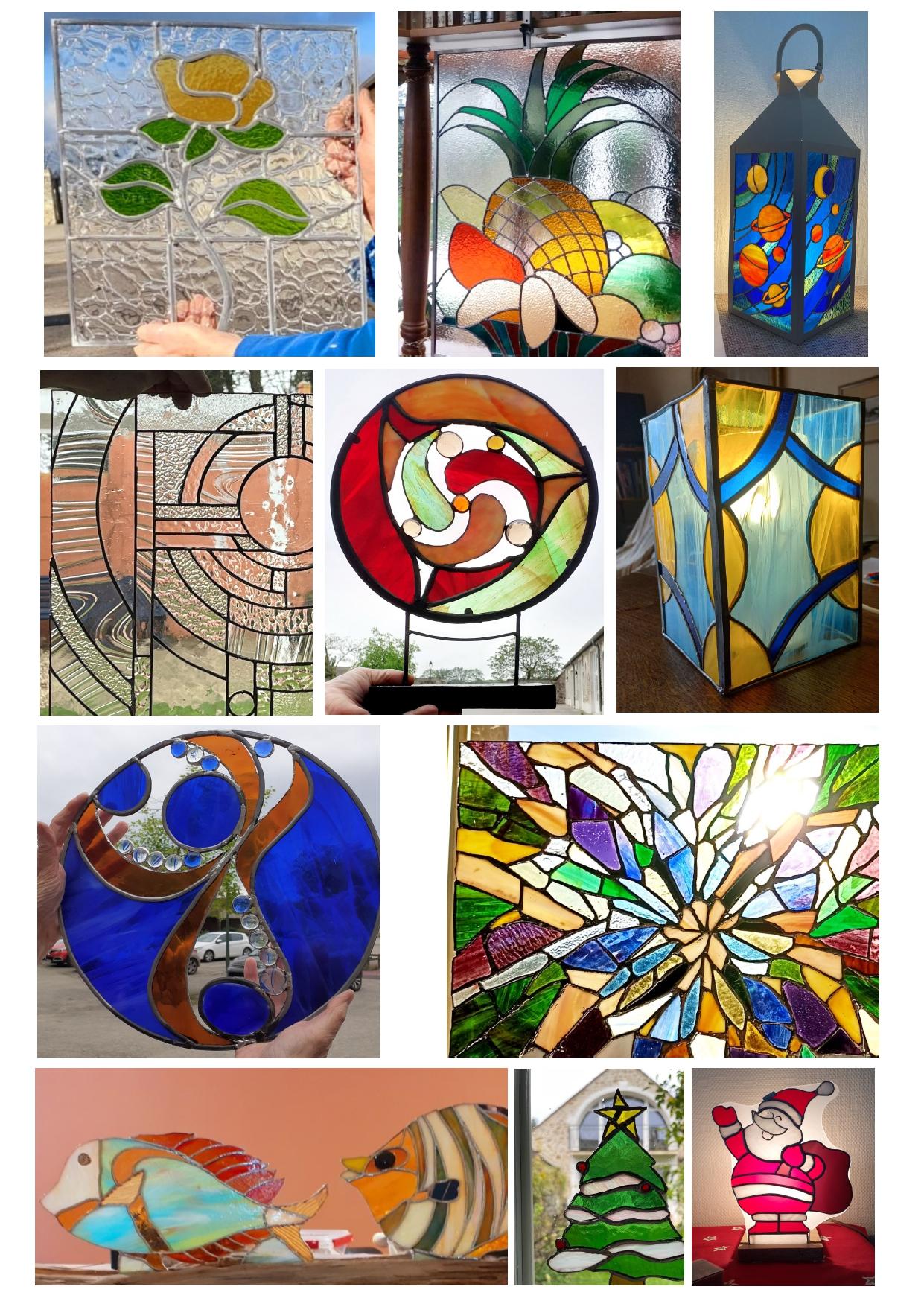 Realisations atelier vitrail page